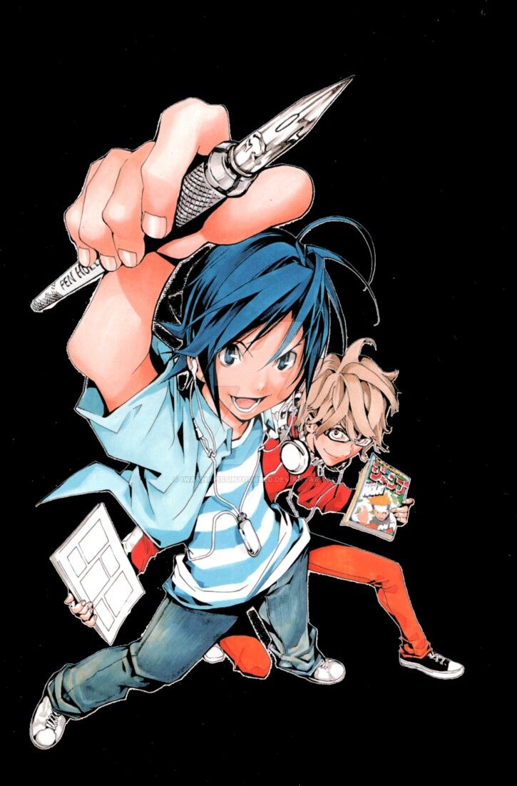 725x1102  bakuman, аниме, легенды, HD Телефон Обои | Peakpx