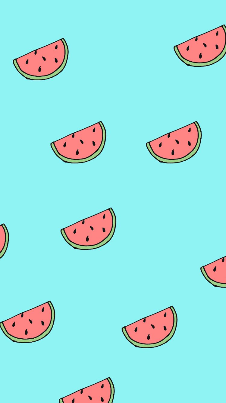 750x1334   free-desktop-wallpaper-watermelon-phone.jpg (750 × 1334) | Обои с арбузом Симпатичные обои с узорами Обои для iPhone с блестками