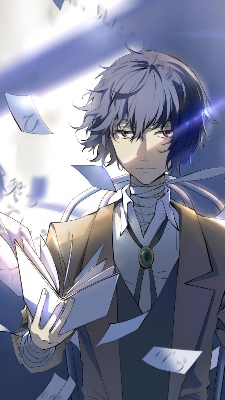 728x1294  hd обои: аниме, аниме-девушки, картинки в картине, бунтские собаки, День | Обои Flare