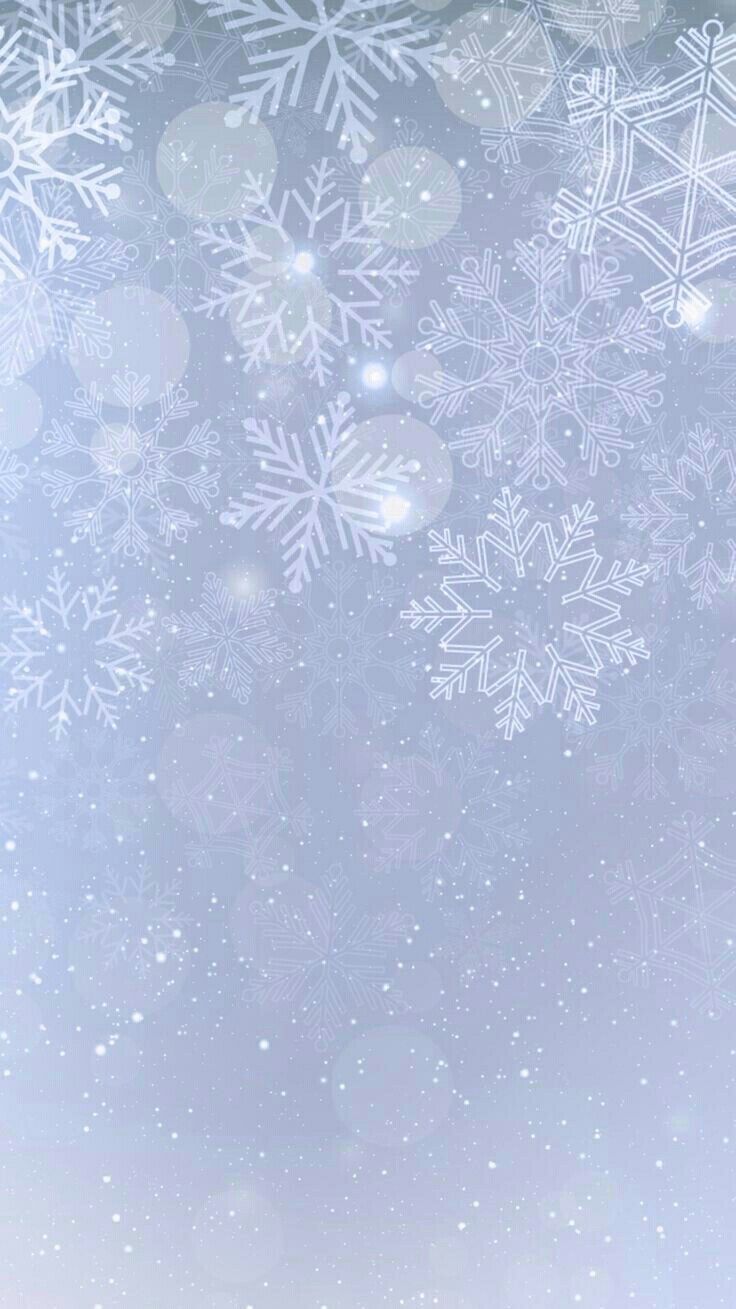 Новогодний фон снежинки