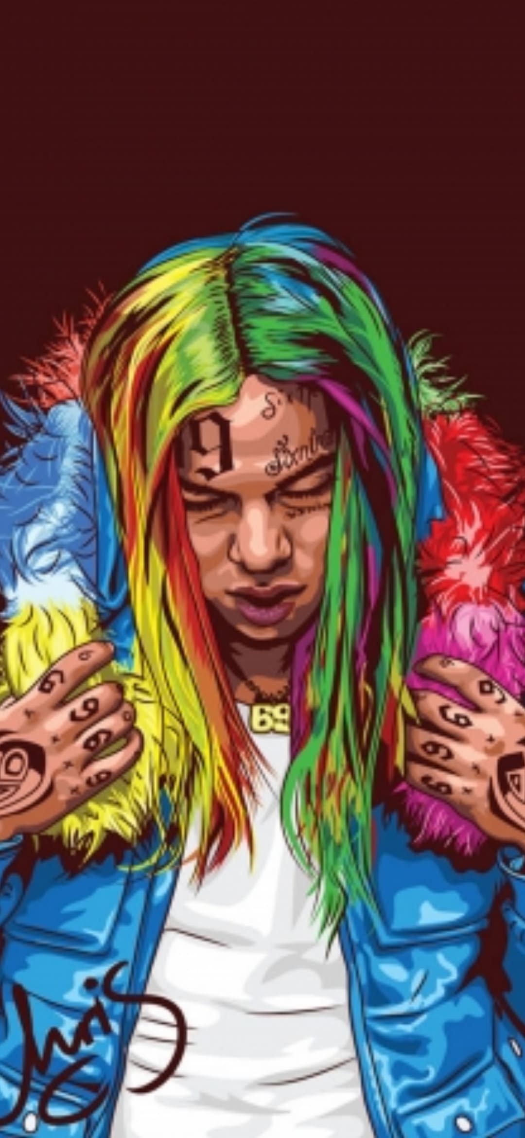 6ix9ine обои на телефон