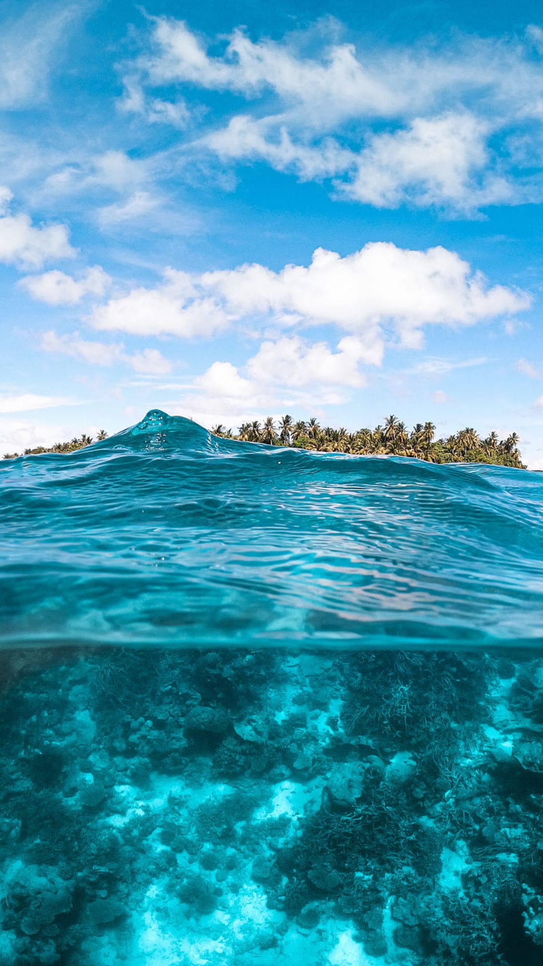 1080x1920  clear морские обои - Kolpaper - Потрясающие бесплатные обои HD 