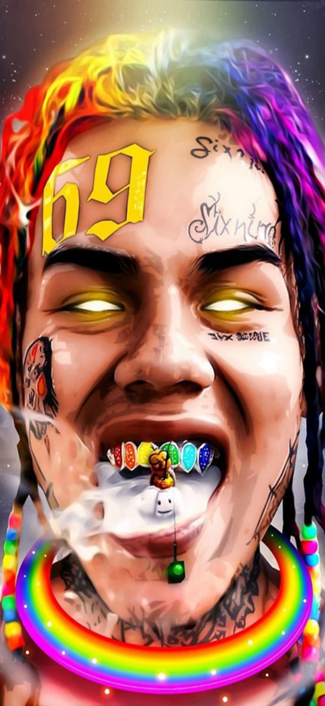 1080x2340   Отличные чехлы для электроники: # Мобильные # Обои - #Tekashi 6ix9ine
