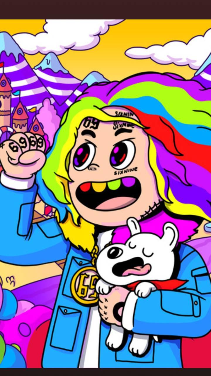 720x1280  FEFE 6ix9ine обои - Обои Cave