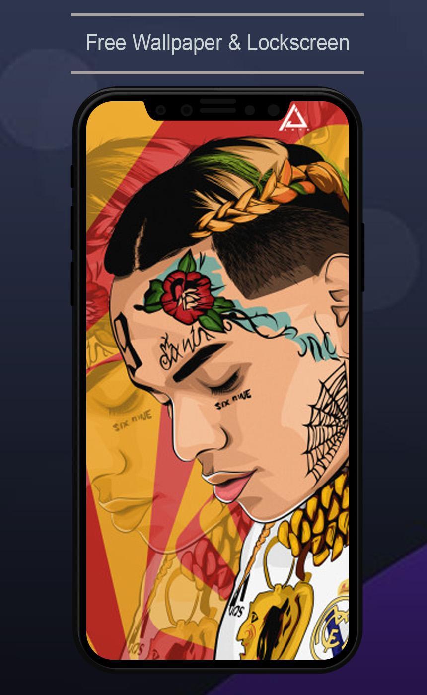 860x1400  6ix9ine Image - 6ix9ine Wallpaper Iphone Clipart (# 2452184) - PikPng 