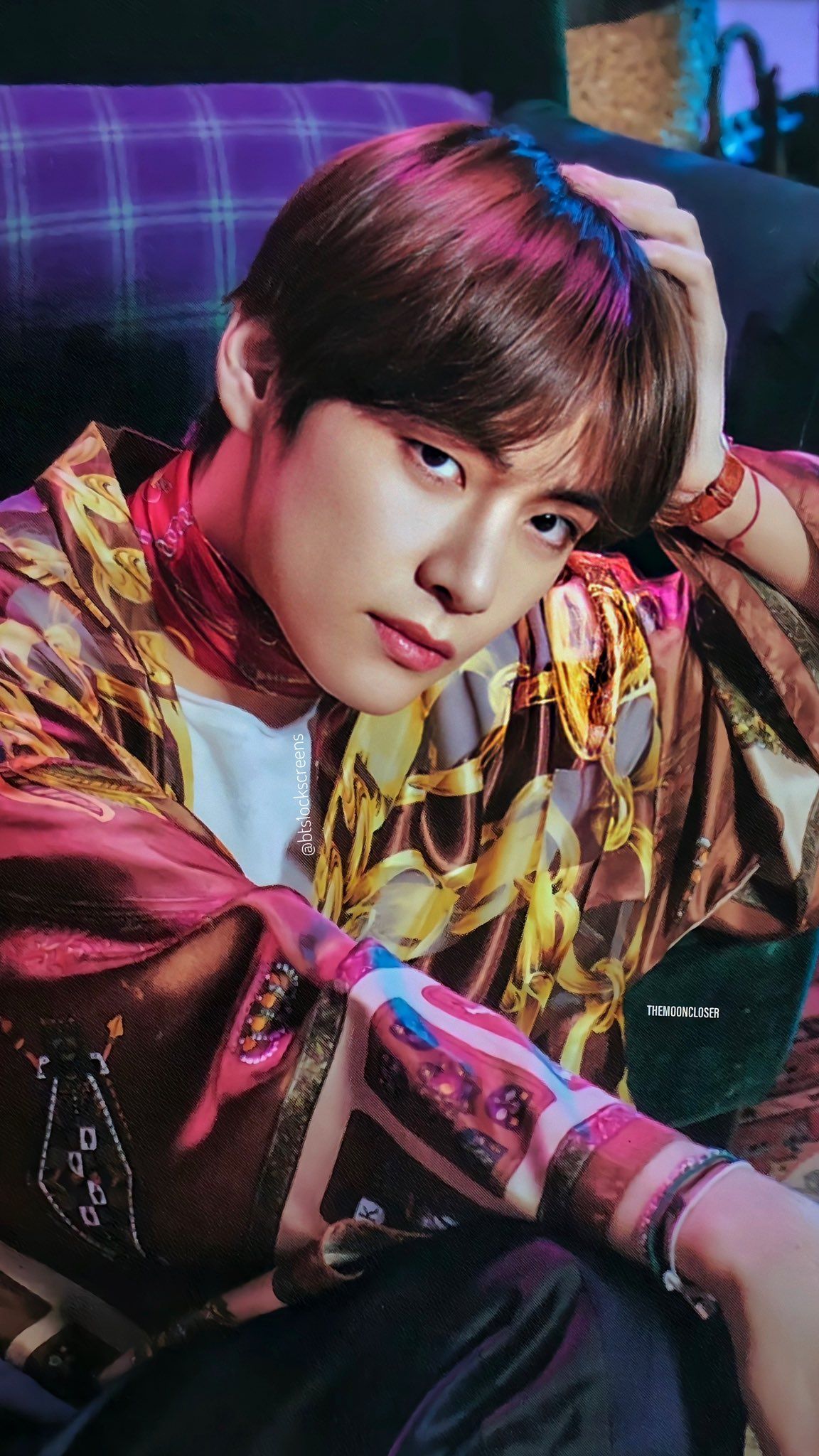 1152x2048  TAE HEUNG IPAD Обои iPad - верхний бесплатный фон Tae Hyung - Purple You, White, HD Phone Wallapspap | Peakpx