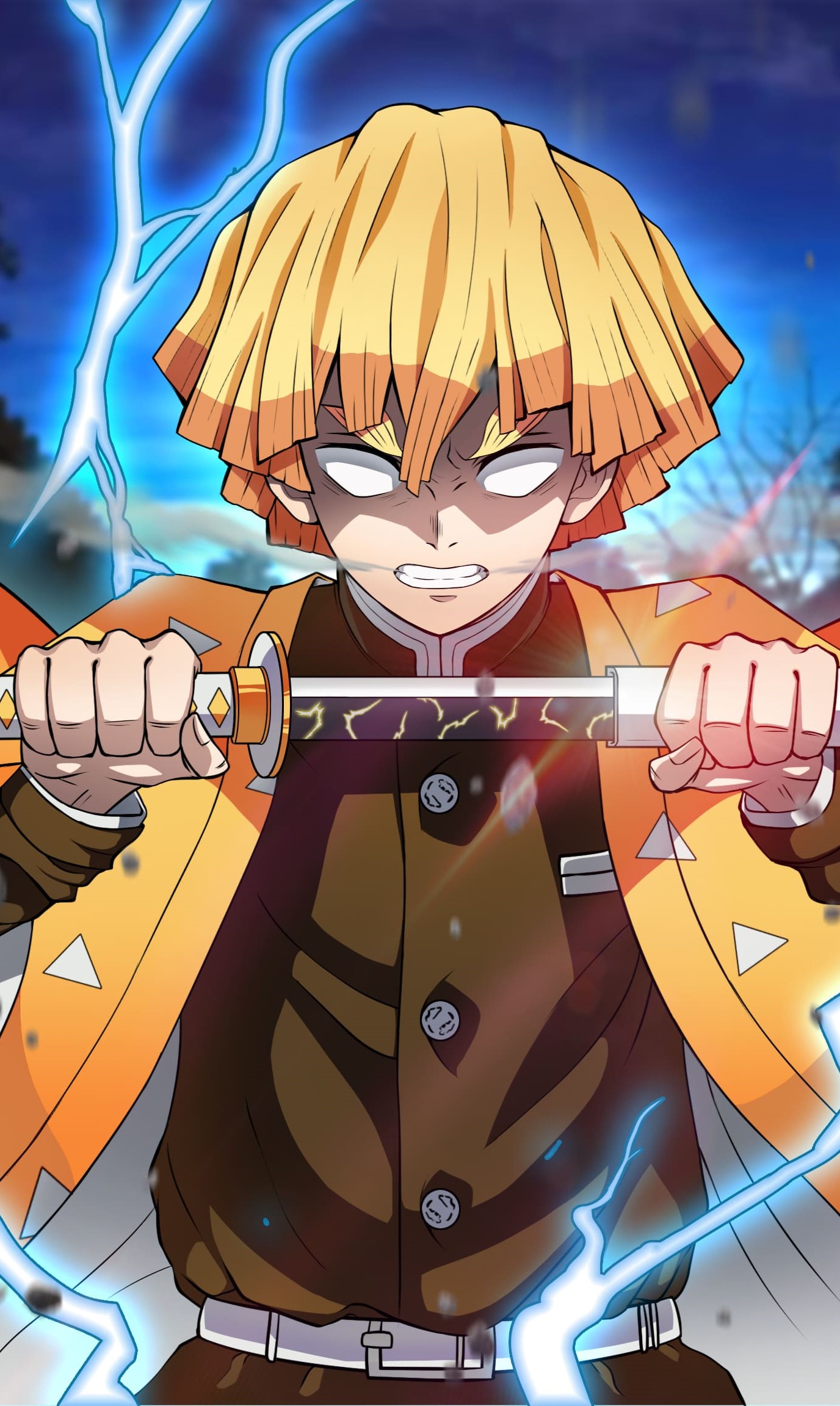 1376x2303  Zenitsu обои - nawpic 