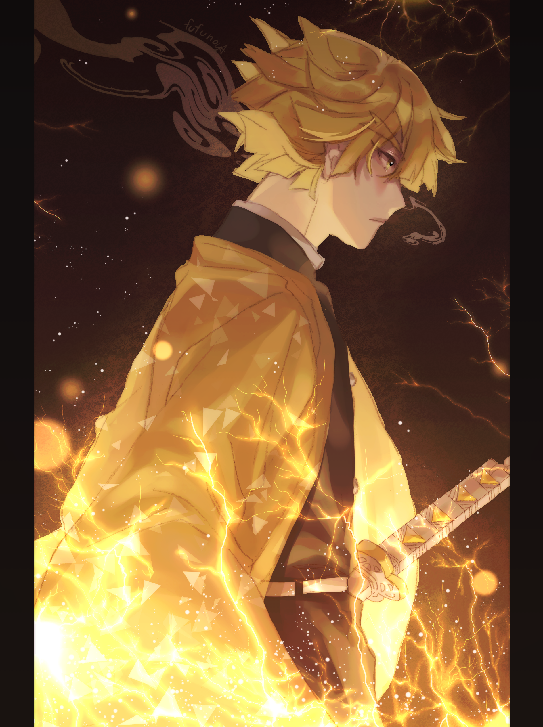 1888x2528  330512 Zenitsu Agatsuma, Kimetsu no Yaiba, 4K phone HD Wallpapers, Images, Фоны, фотографии и картинки - редкая галерея HD обои 