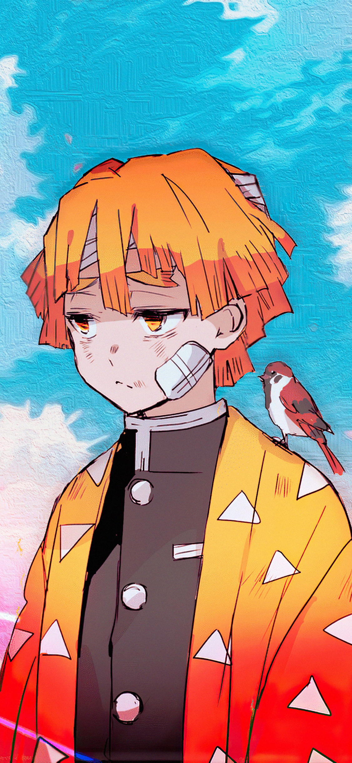 1125x2436  zenitsu Agatsuma обои на обои. Whatspaper