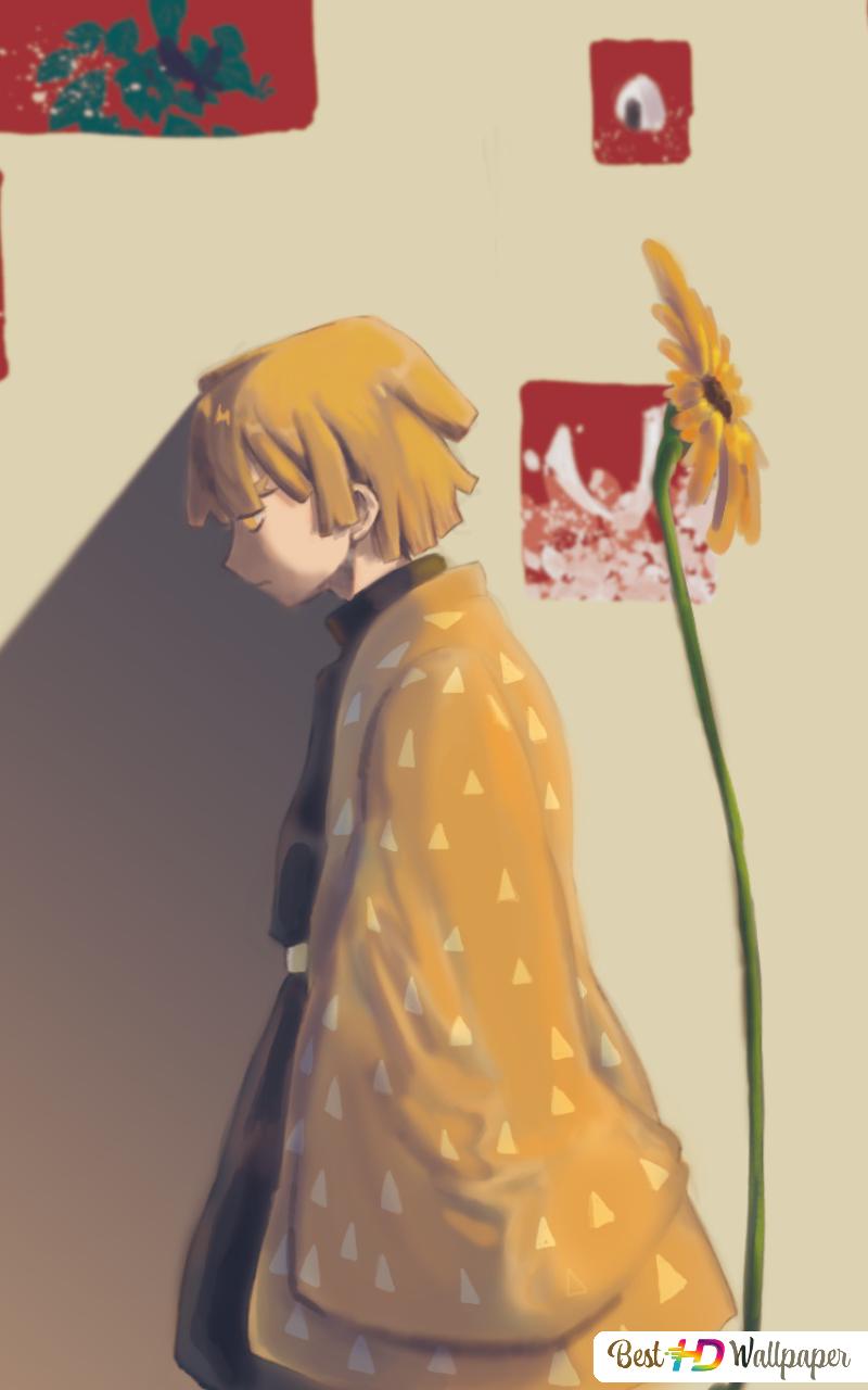 800x1280  Zenitsu Agatsuma Wallpapers for Android Devices