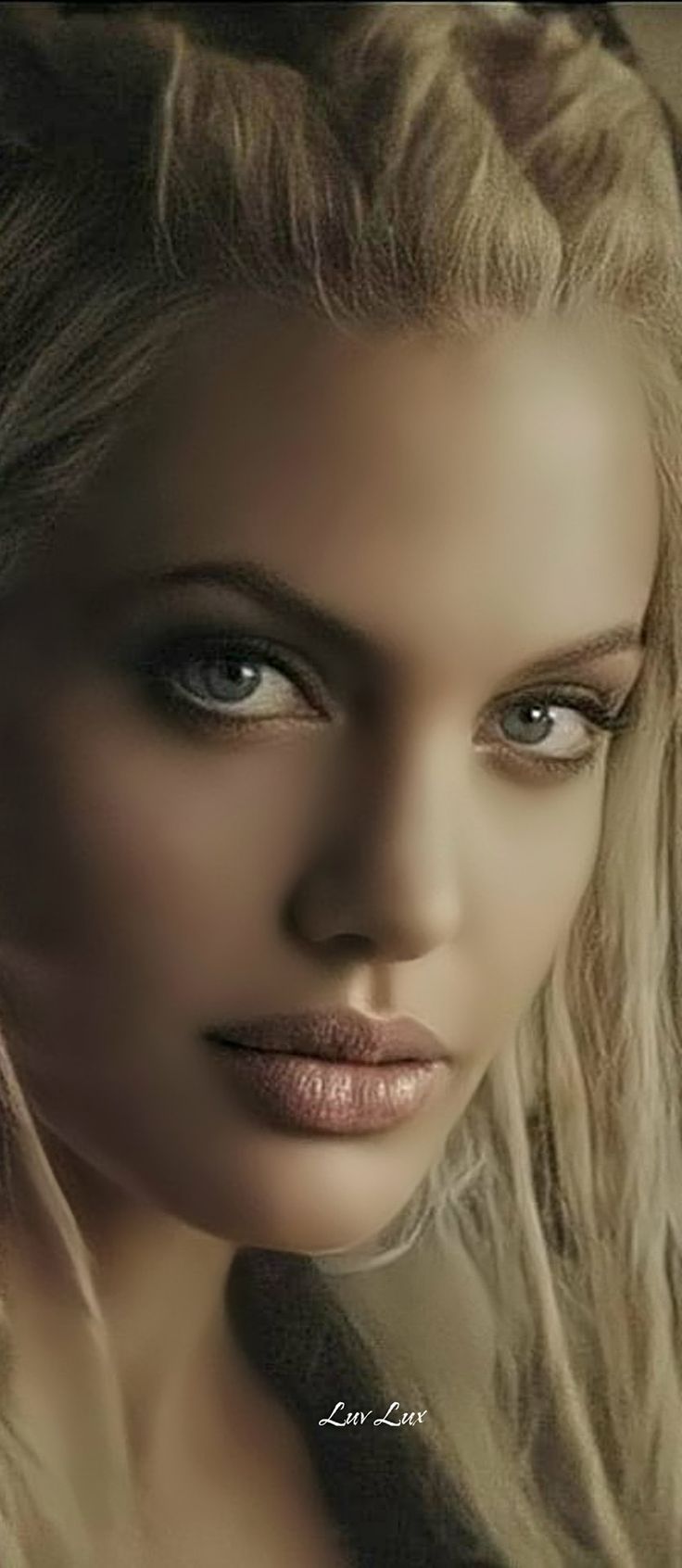736x1692  blonde, красивая девушка, портрет девушки, лицо, HD обои | Peakpx