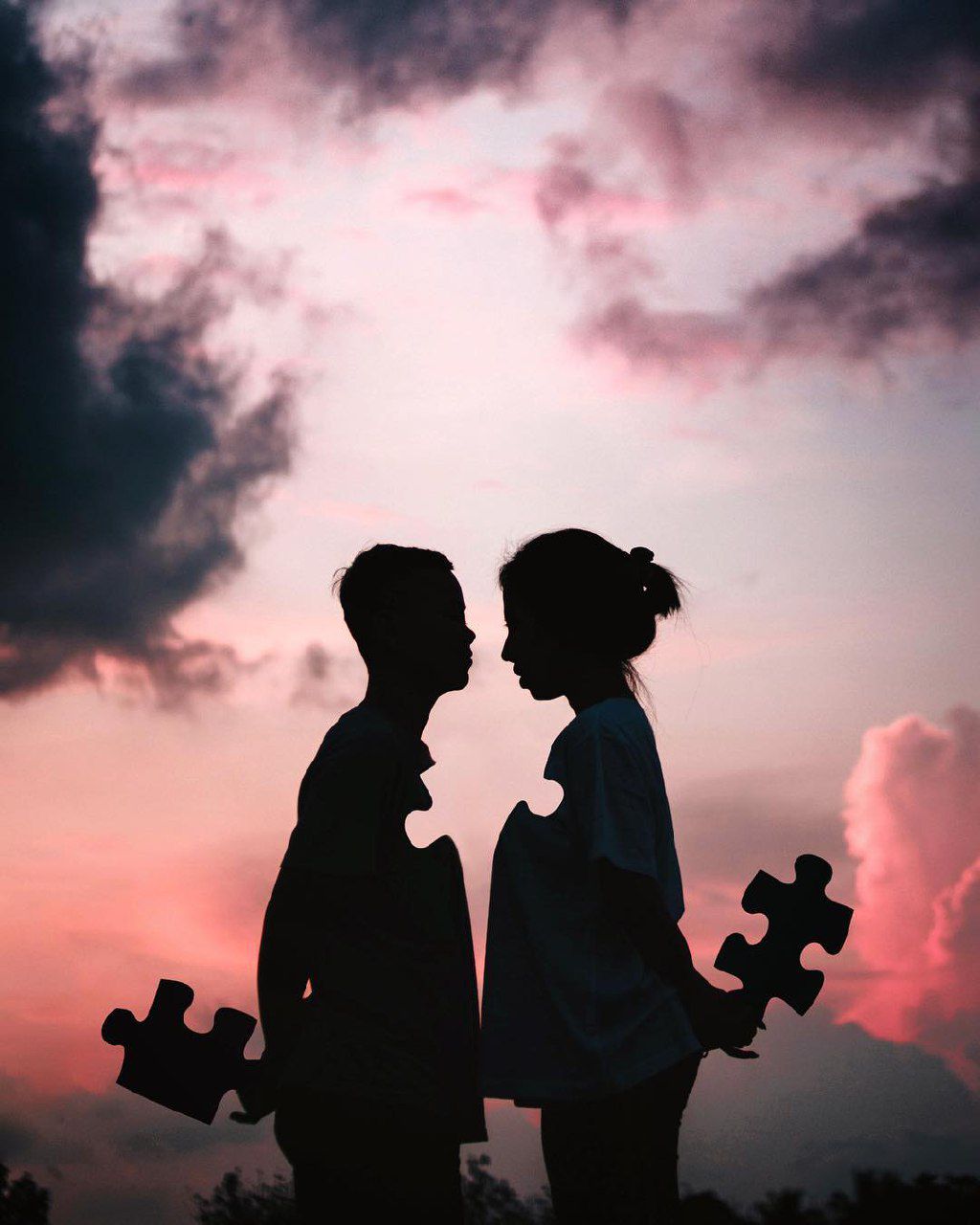 1024x1280   Румантическая пара обои - ixpap