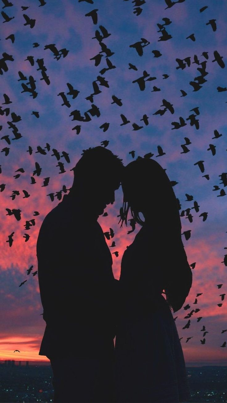 736x1308  love пары лунные обои - верхние бесплатные пары любовных пары Луны - обоицксесс 