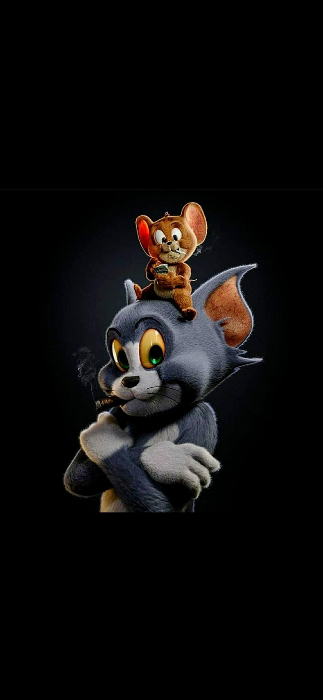 1080x2340 Tom and Jerry Wallpaper Download для Android Amoled Screen ⋆ Traxzee