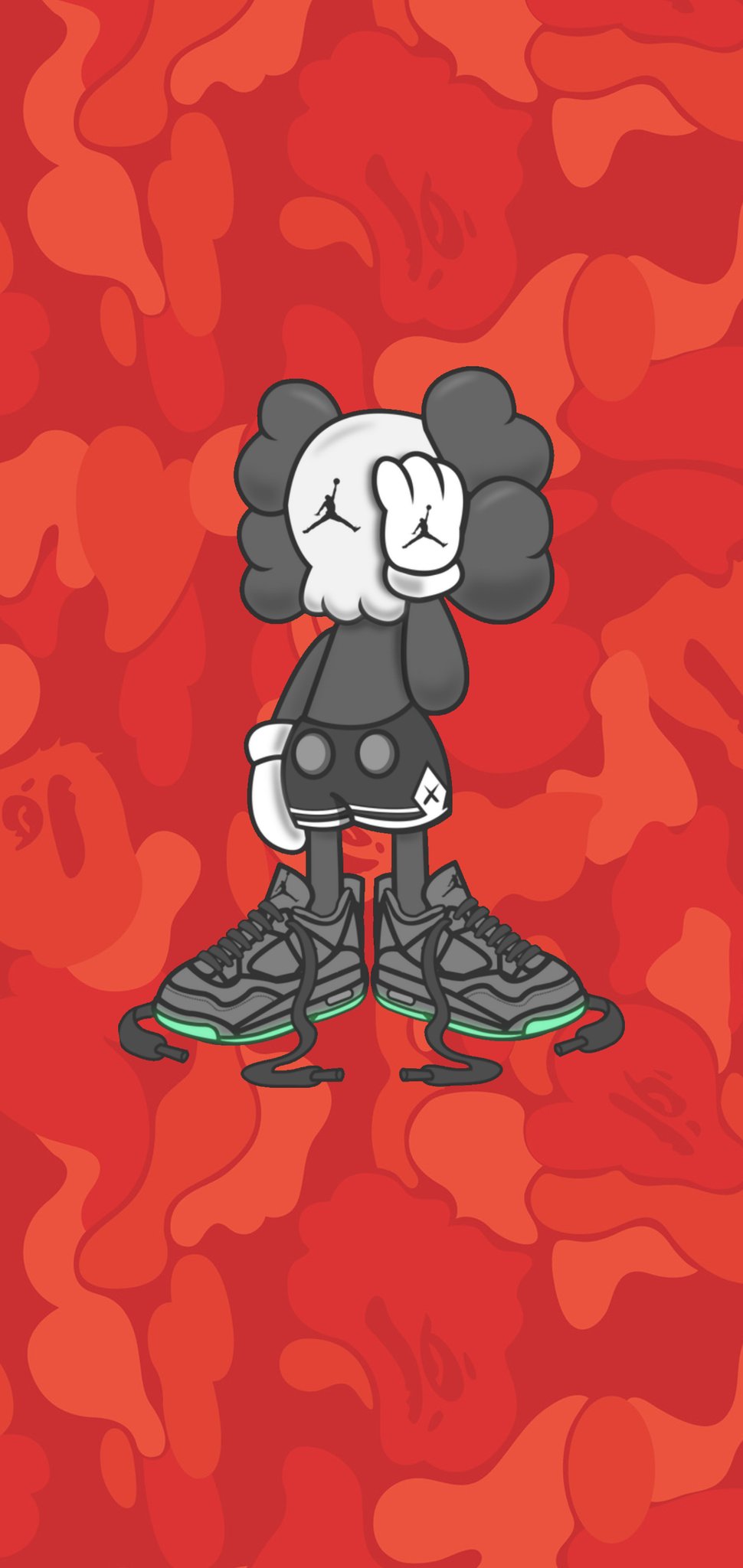 970x2048  Kaws обои | Whatspaper 