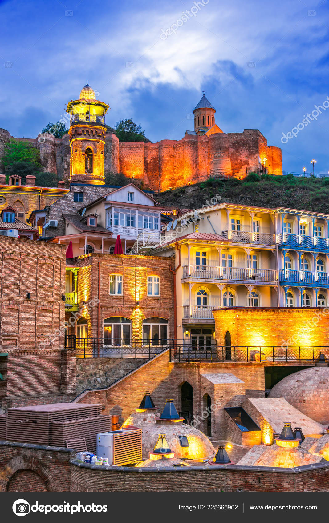 1068x1700  HD обои: Грузия, Тбилиси, Абанотубани, Евразия, Бат -Дом, Серная ванна | Обои Flare