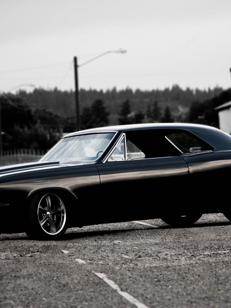 768x1024  1967 Chevrolet Impala iPhone обои бесплатно скачать 