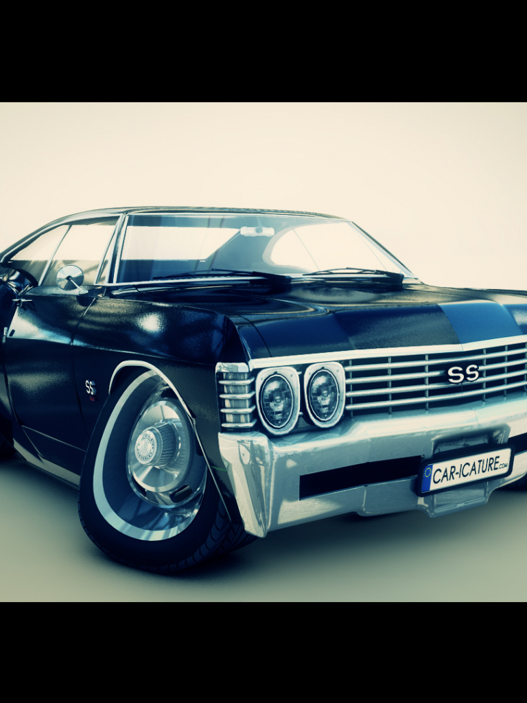 768x1024  67 Chevy Impala Мобильные обои - 9gag
