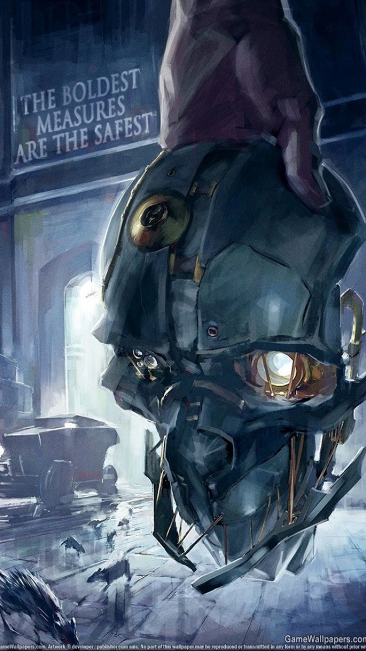 720x1280  dishonored 4k Ultra HD Расторские обои для 4K UHD TV: широкопрочный Райан Джонсон 