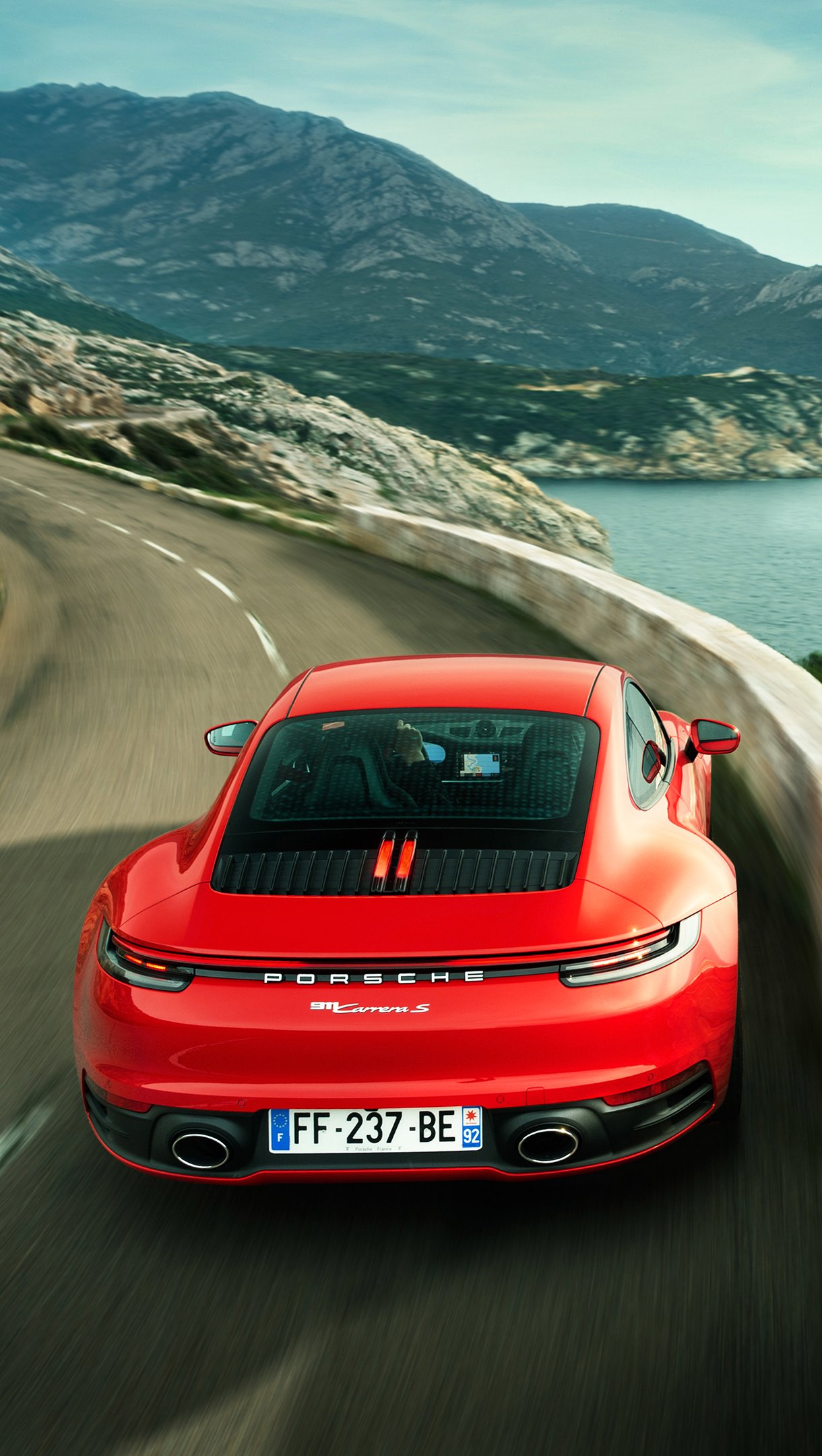 1220x2160   Porsche 911 Carrera S Задние обои 4K Ultra HD ID: 9322 