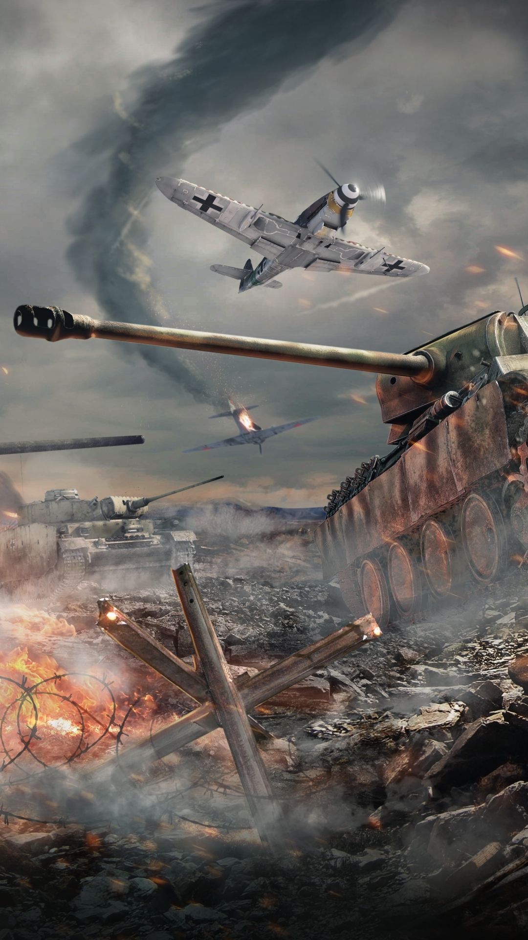 Военный гром, видеоигра, военные, танки, обои самолетов | Война Гром, военные обои, WWII -истребители -истребители 