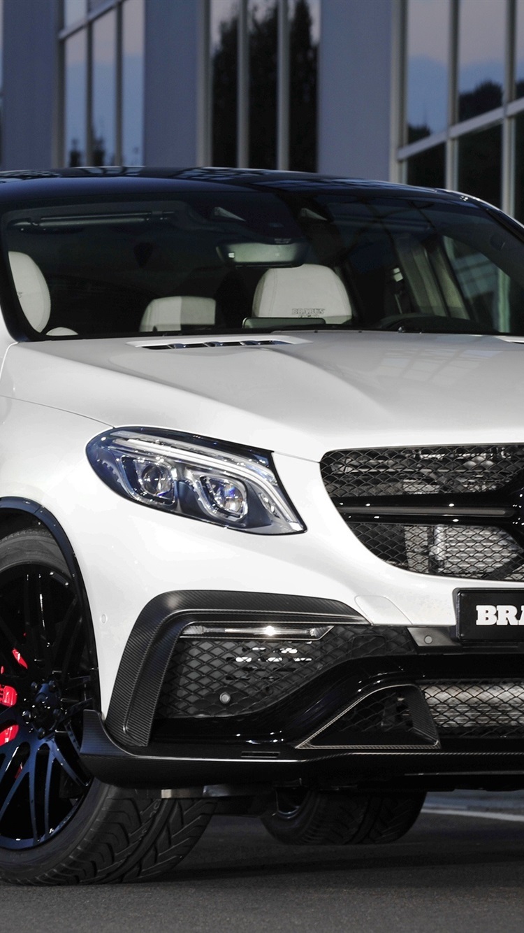 750x1334  wallpaper 2015 Brabus 850, Mercedes-Benz C292, White Car 2560x1600 HD Picture, Image