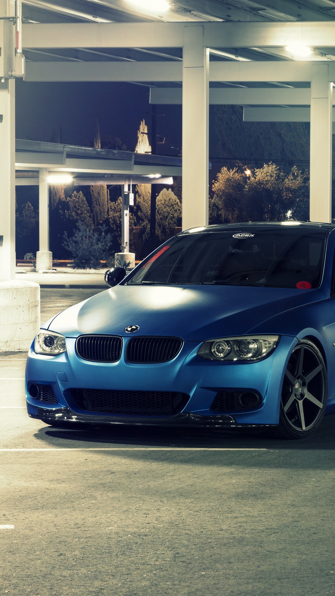 1080x1920   Wallpaper BMW E92 M3 Blue Car, Night, Lights 2880x1800 HD Picture, Image