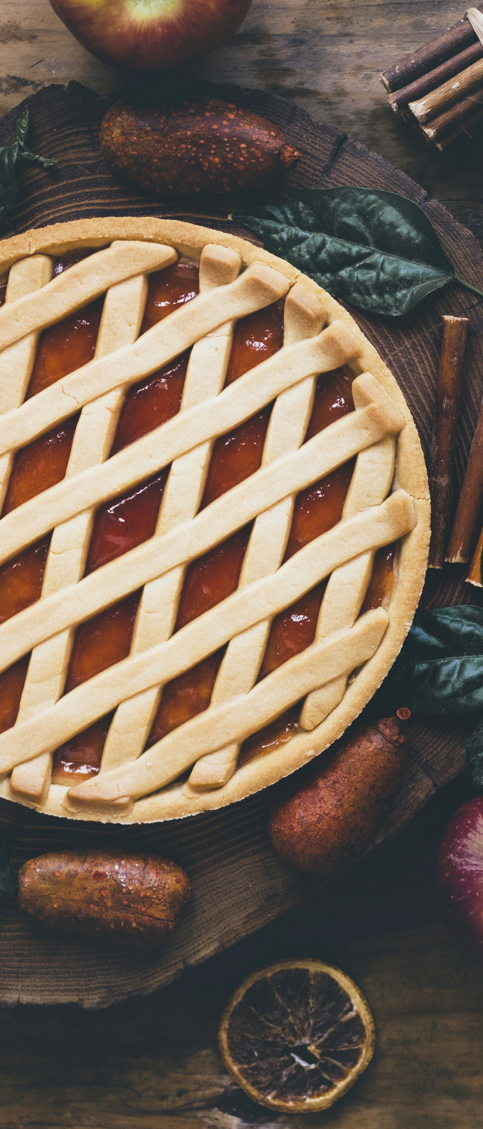 1644x3840   Thanksgiving Pie Walpapers - обои Cave