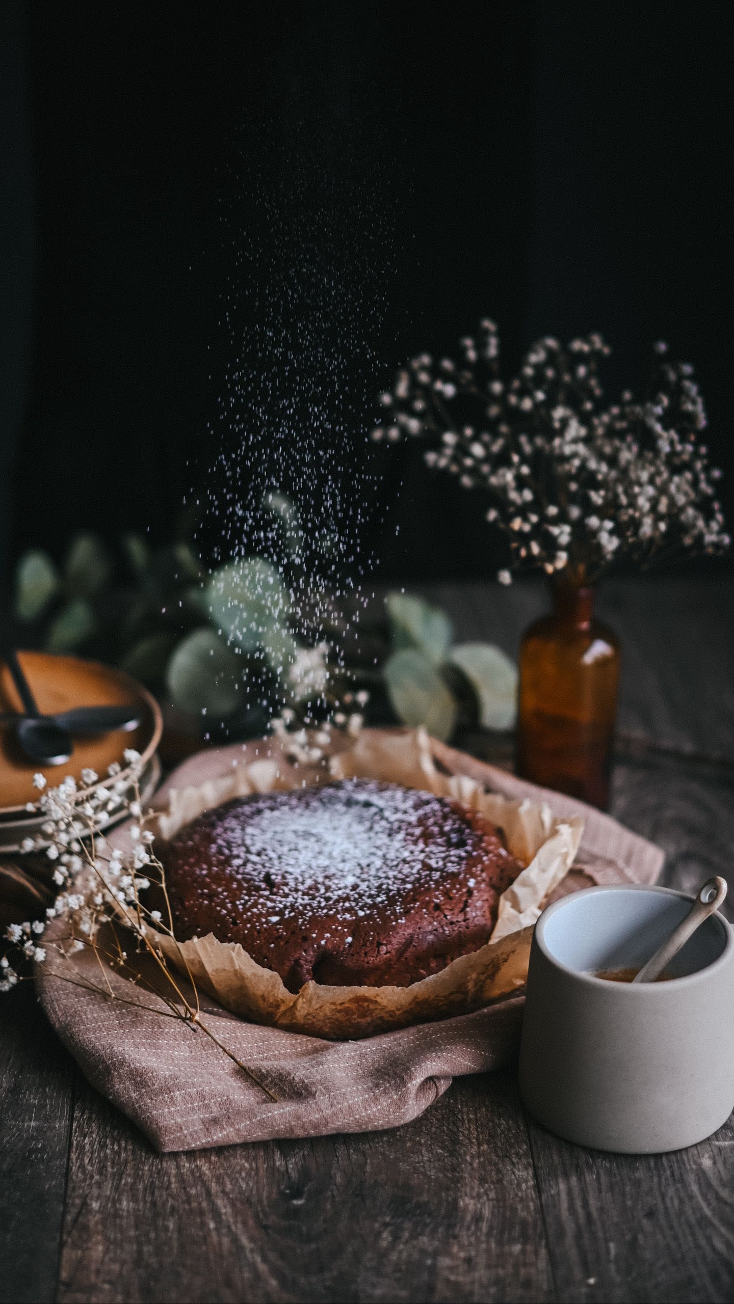 1440x2560  293384 Плоская летала из частично съеденного свежеиспеченного вишневого пирога, клубничного усилителя розового сапожника, Vivo x21i обои HD, 1080x2280 - Редкая галерея HD Wallpapers