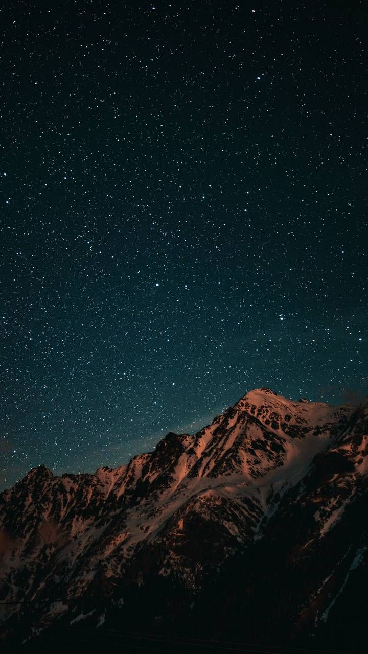 720x1280  Night Mountain Iphone Обои для iPhone - Top Free Mountain Mountain Packes - WalpaperAccess