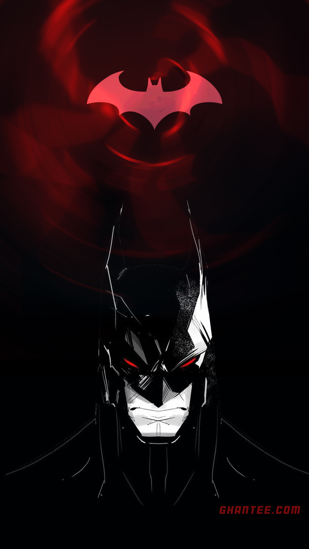 1080x1920 batman Red Bat Logo HD Телефон Обои | 2020 - ghantee