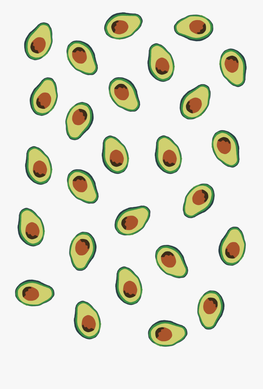 900x1330 Clip Art Avocado Wallpaper - Avocado Background Free Transparent Clipart - ClipartKey