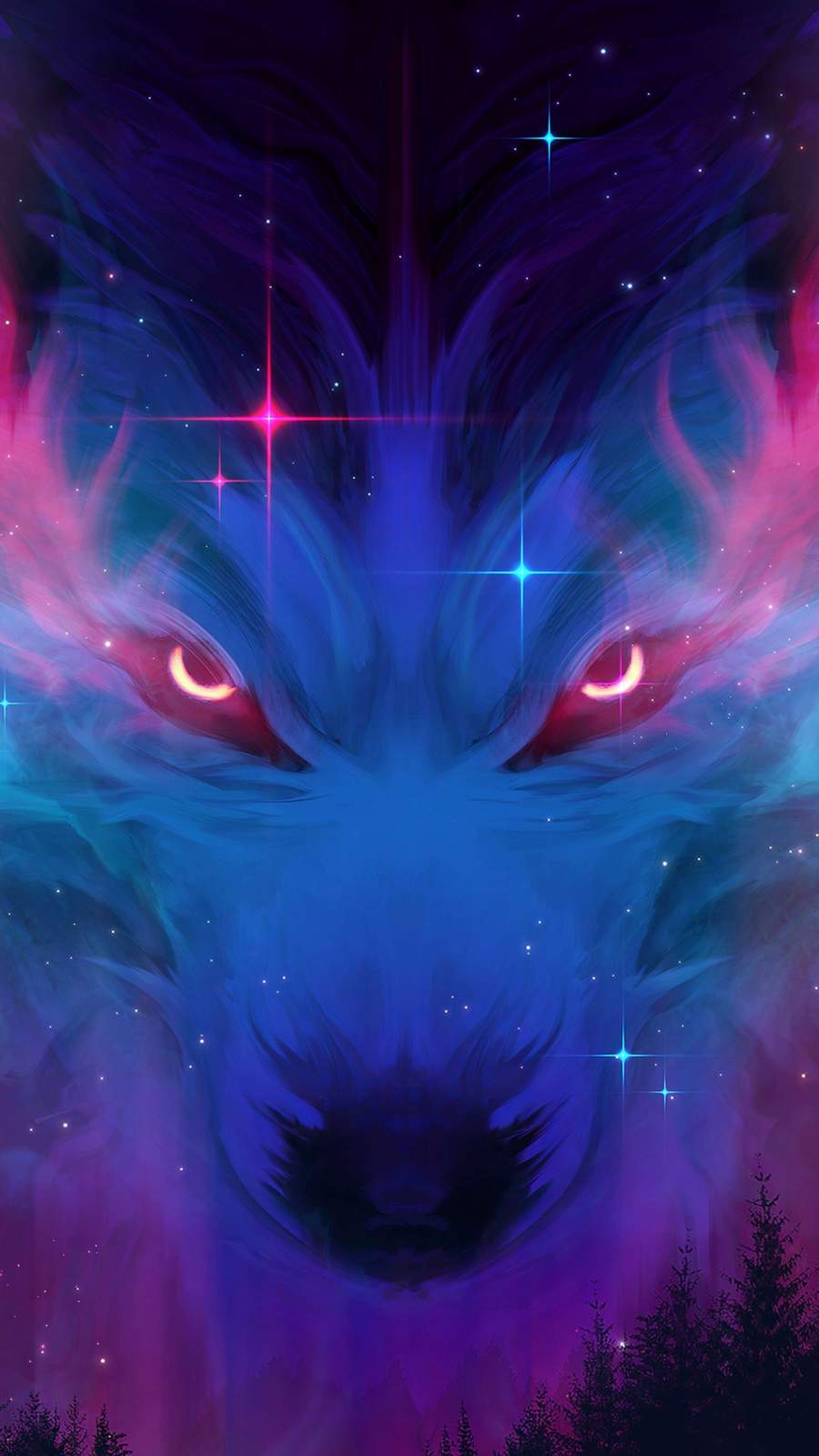 900x1600 ice Fox Wallpapers - обои пещера 