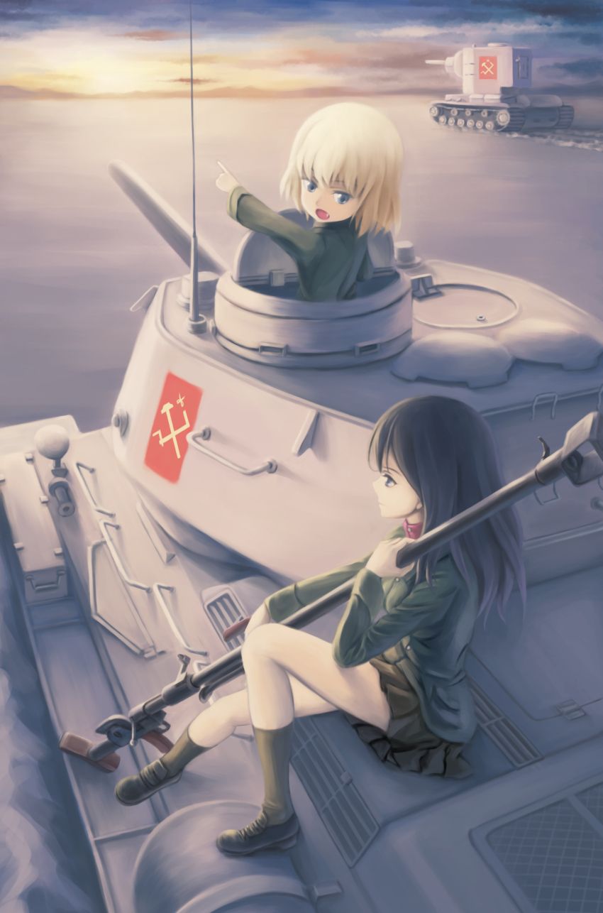 850x1286   Pin on girls und panzer