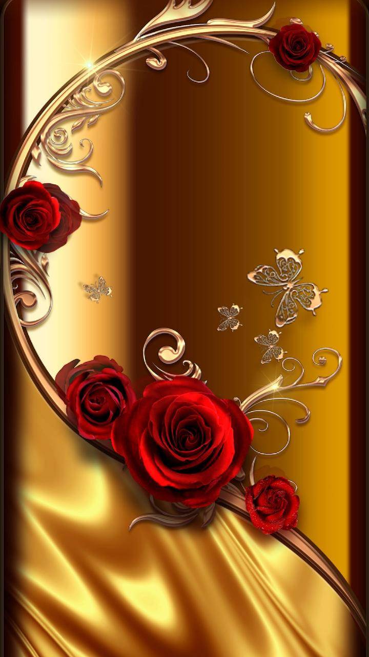 720x1280  gold Rose, черная, HD Телефон Обои | Peakpx