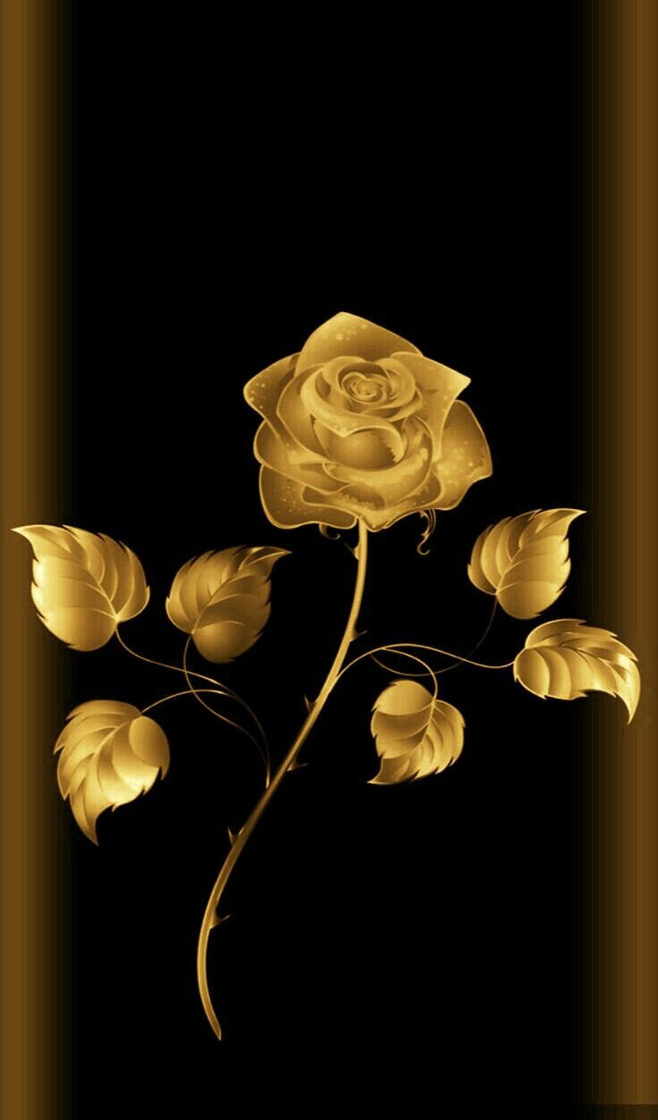 736x1252  luxury Gold Metal Rose обои от Kishorupa - Скачать на Zedge ™ | 4437