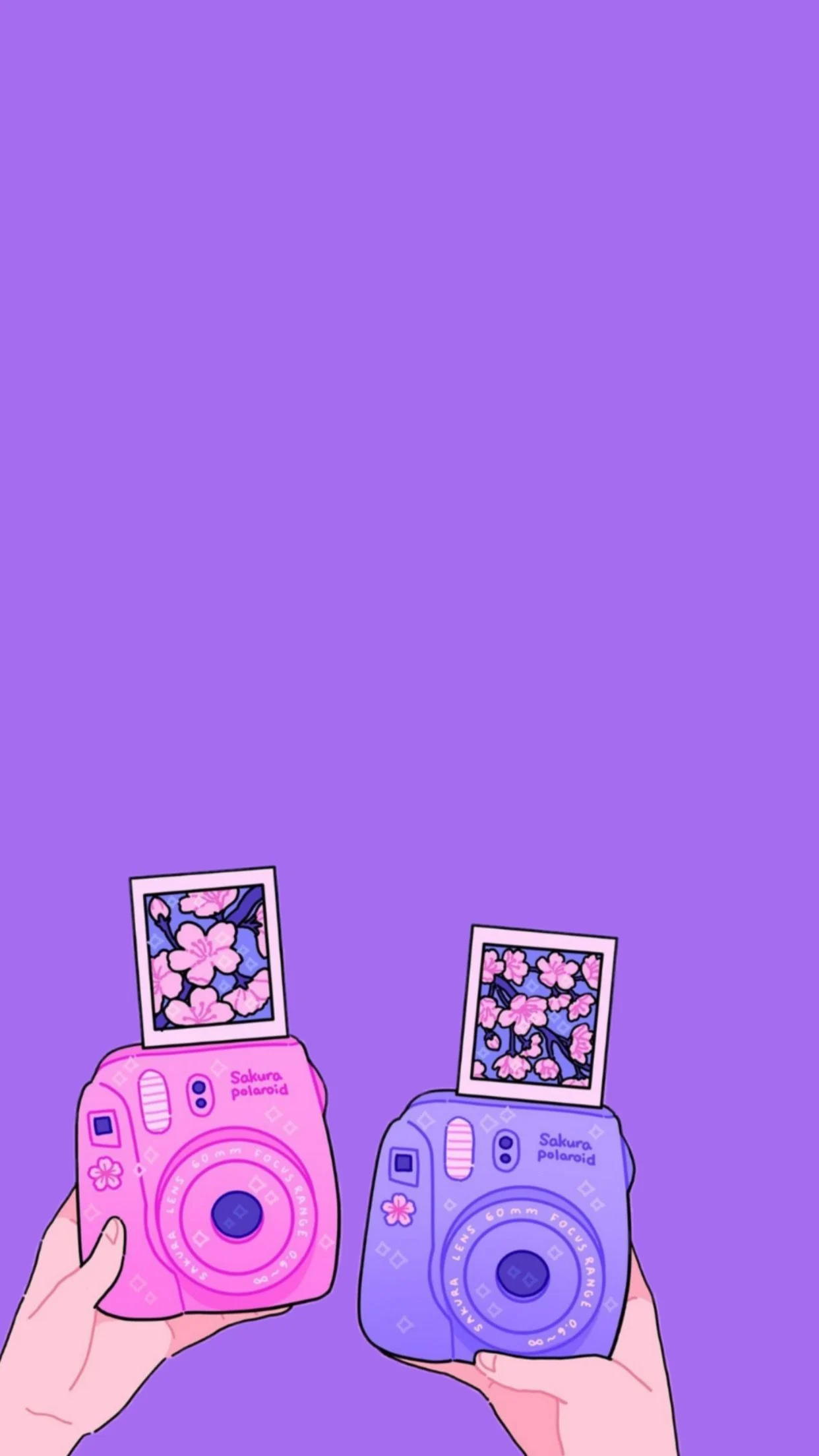 Cute Purple Wallpaper