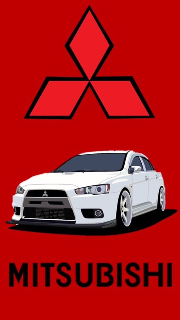 700x1243  Mitsubishi Evo X Wallpaper