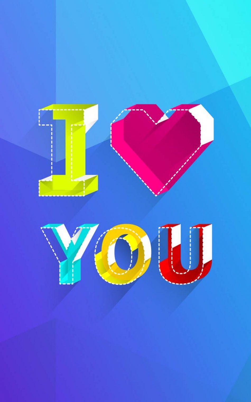 950x1520 I Love You Wallpaper Phone