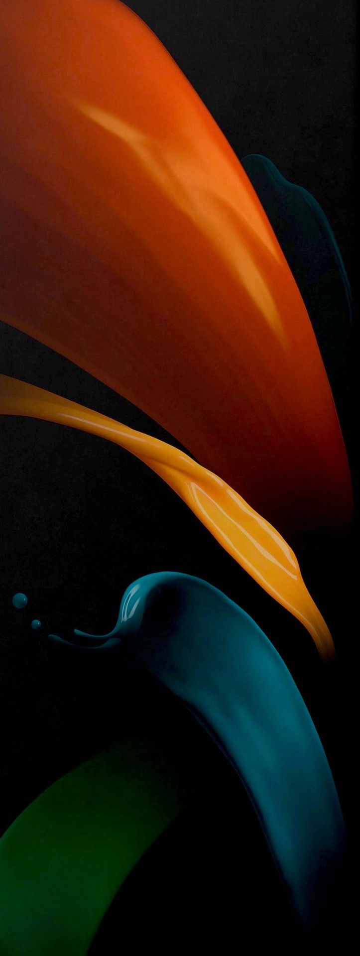 723x1920  samsung z fold 4 обои v 2022 g | Абстрактно, оборид -телеофона, цvotoчnыe -foanы 