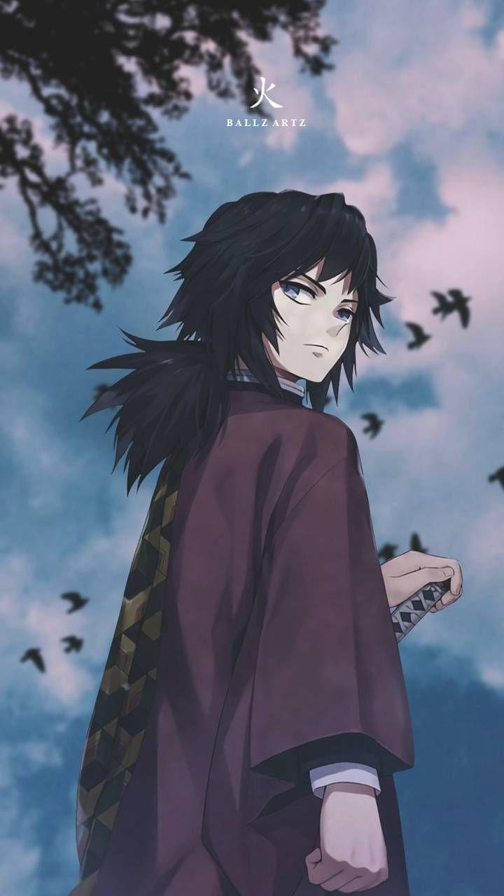 TOMIOOKA GIYUU | Caras Bonitos Anime, Personagens de Anime, Anime