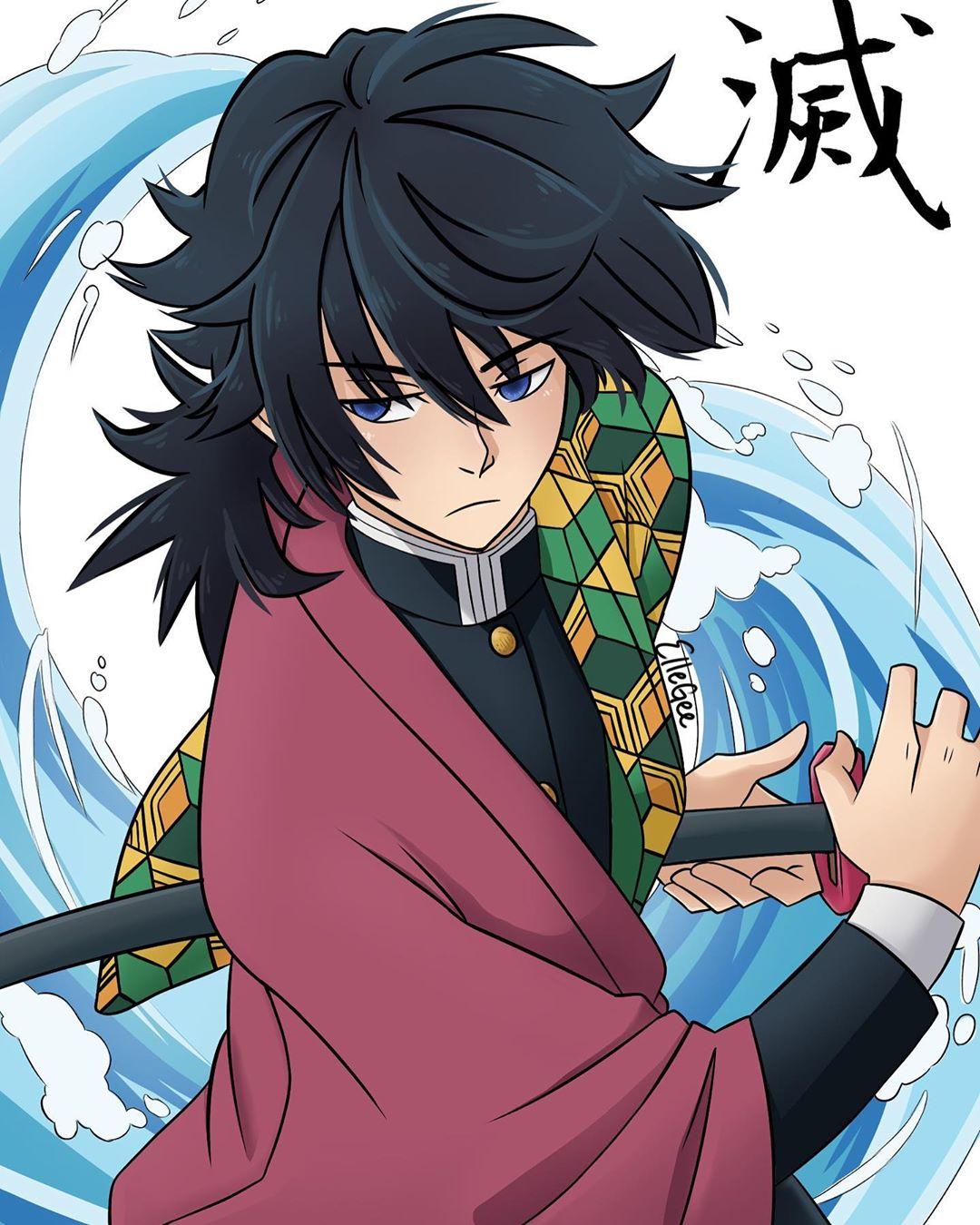 1080x1350  Giyuu Fanart, Demon Slayer, Nobree, HD Телефонные обои | Peakpx