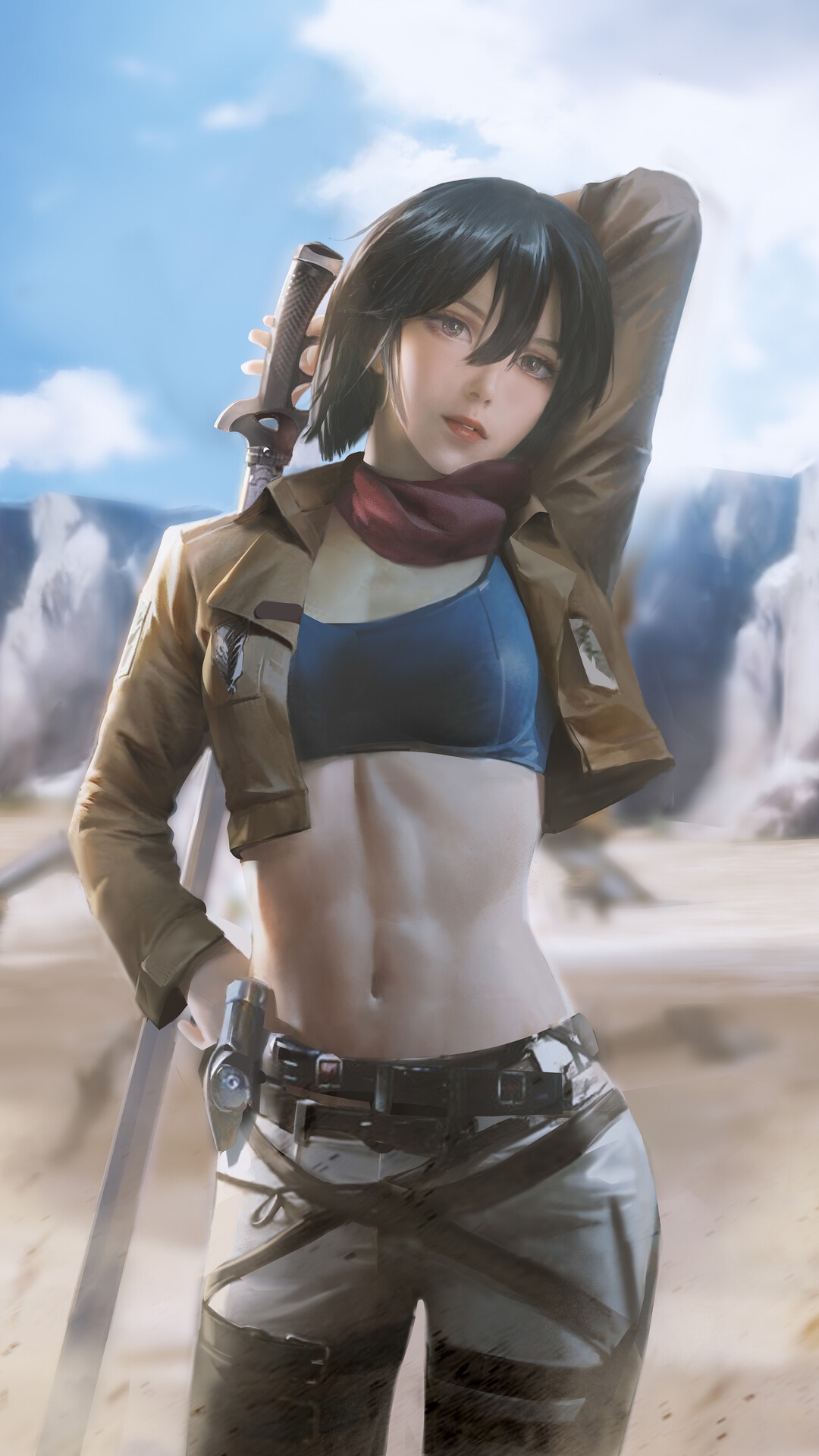 1080x1920  mikasa Ackerman, Anime, Attack on Titan, Eren, Levi, Levi Ackerman, Nature, Shingeki no Kyojin, HD Телефон Обои | Peakpx