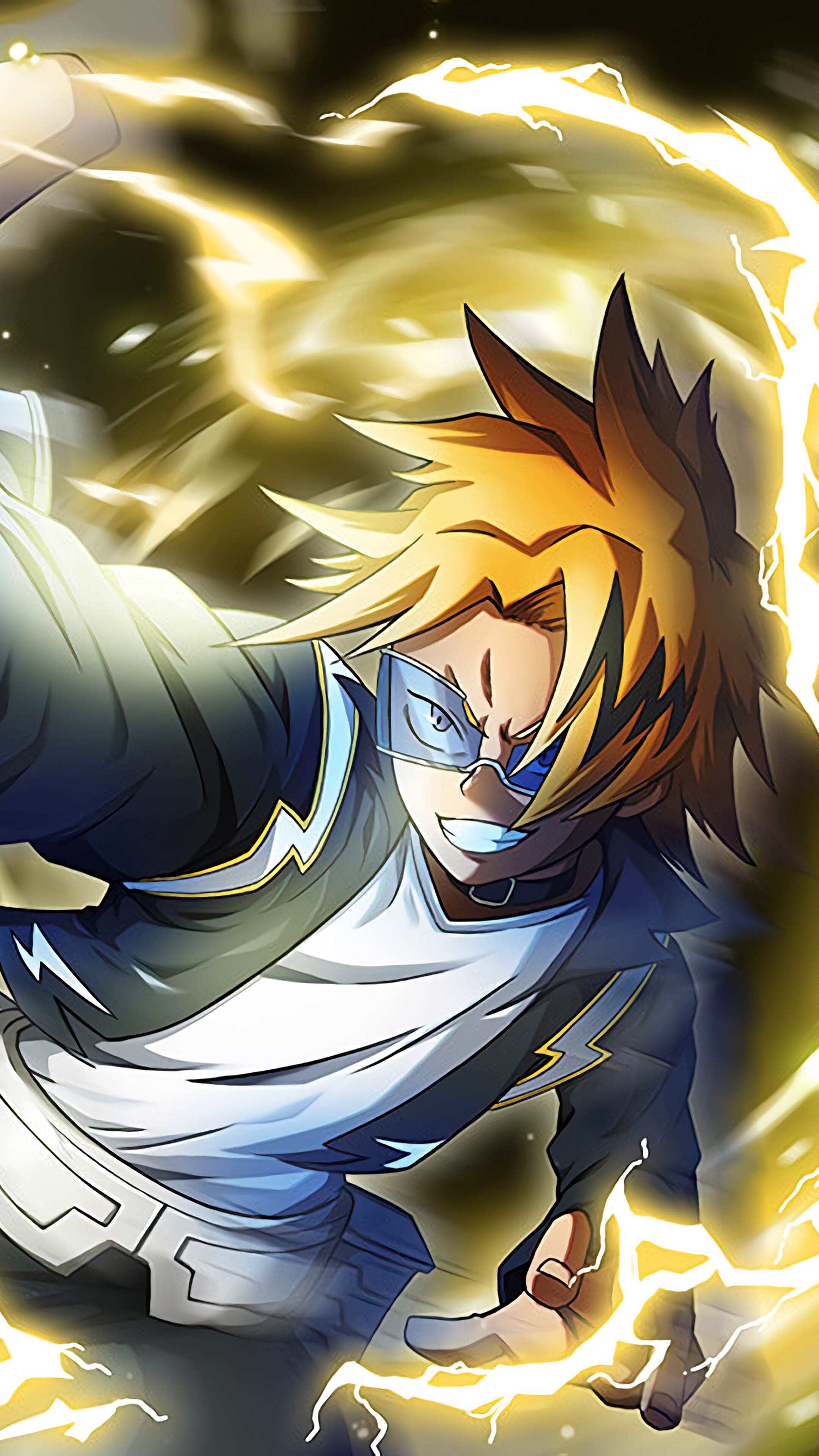 2160x3840 denki Kaminari Обои - верхняя часть фона Denki Kaminari - обоие на обои на обоях 