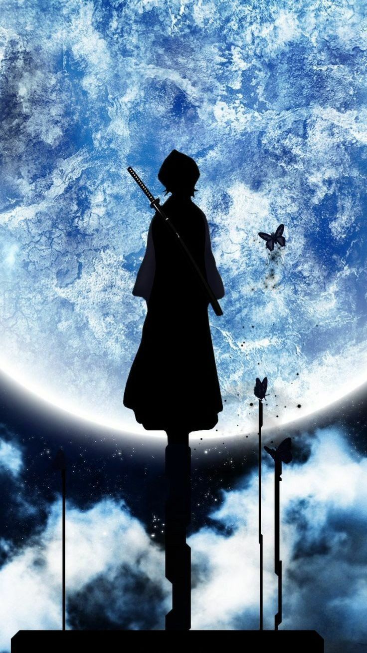 736x1308  rukia kuchiki iPhone обои - обои пещера 