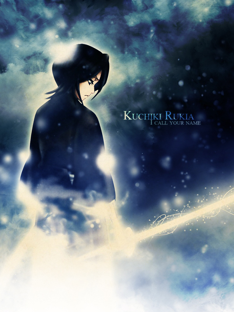768x1024  wallpaper - Bleach Rukia Art, HD PNG Скачать, прозрачное изображение PNG - Pngitem