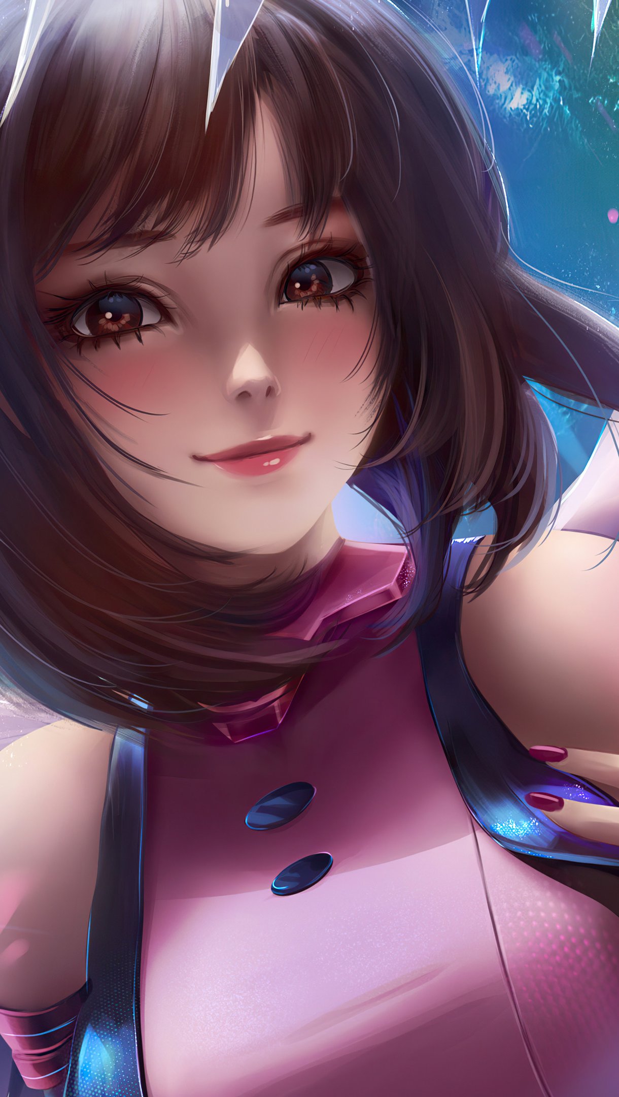 1220x2160   ochaco uraraka из моего героя Academie Artiewwork Anime Anime обои 4K Ultra HD ID: 6027 