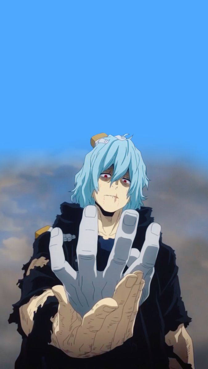 675x1200  tomura shigaraki минималистские обои 4K #5.238 