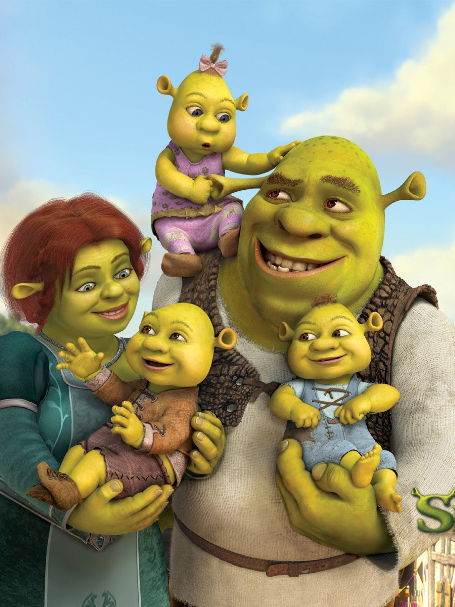 1536x2048   Фон на День святого Валентина для всех, кого интересует: Shrek