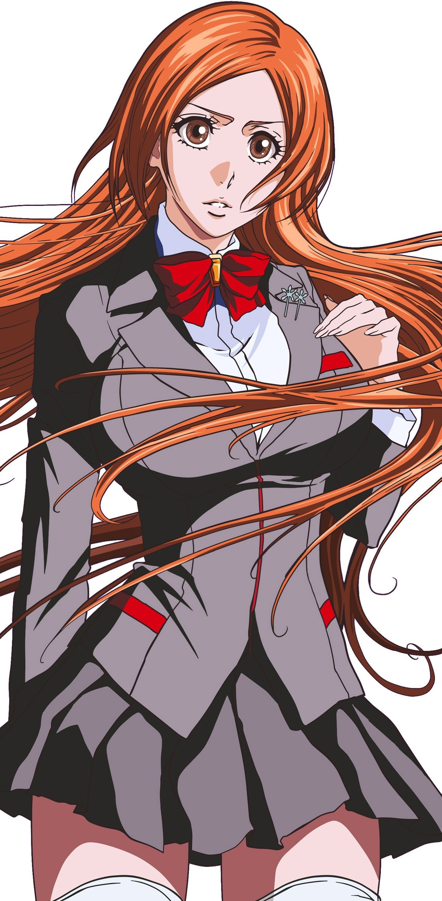 1439x2932   Download Anime Girl Orihime Inoue обои | Wallpapers.com 